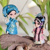 Q版张生、崔莺莺
